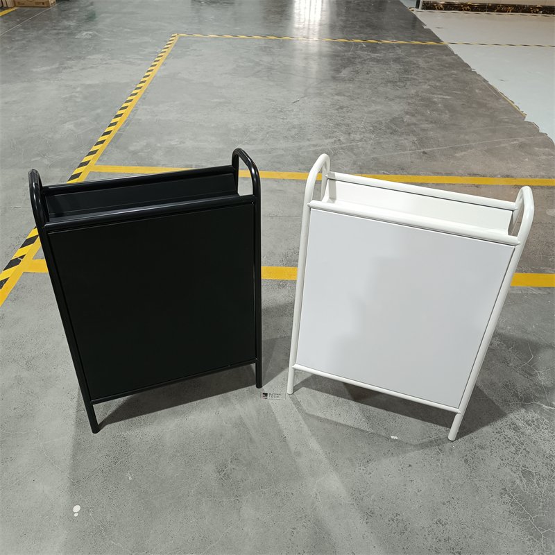 Outdoor Display Promotional Holder Floor Stand Board High Quality Portable Advertising Metal Folding A Frame Sign Poster Stand