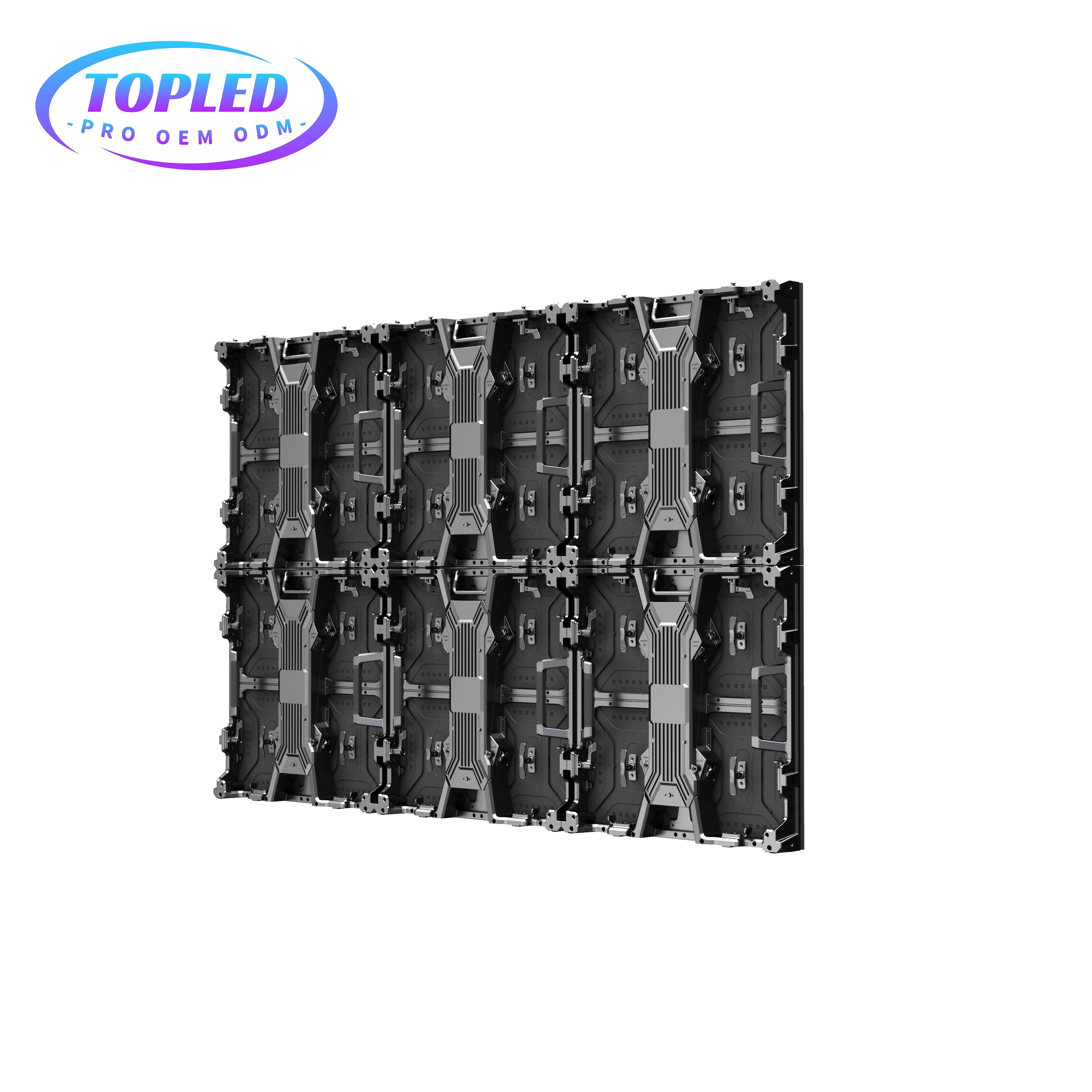 TOPLED p2.604/P3.91/4.81/2.976 videos hd full-color video board outdoor indoor advertising screen led digital display rental