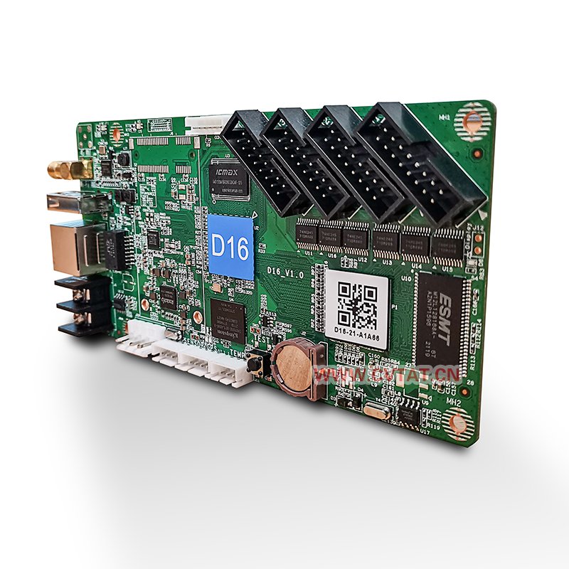 Colorful LED Screen Wi-Fi Controller HuiDu HD-WF1 WF2 WF4 Use For HUB75 P10 P8 P6 P5 Full Color Led Module Display Screen