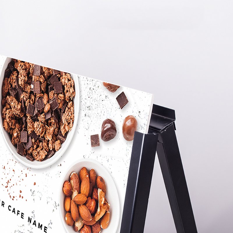 Hot Selling High Quality Durable Sidewalk Advertising Display Board A Frame Pavement Signs