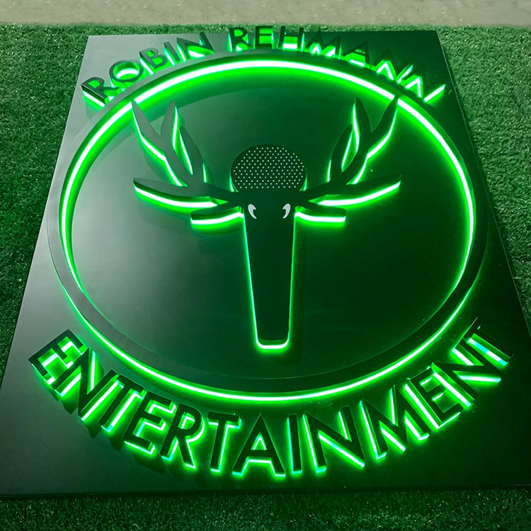 Signboard 3d logo signage custom letter backlit channel logo sign custom 3d sign led letter backlit led sign for business front
