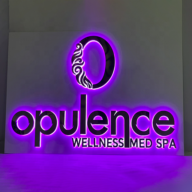 custom led backlit letters stainless steel letter sign 3d led sign aluminum sign for shop