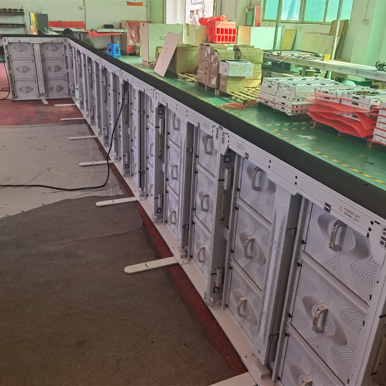P8 Aluminium Chassis Module 480Mm*320Mm Athletics Meets Multiple Video Inputs Stadium Video Walls Perimeter Led Screen