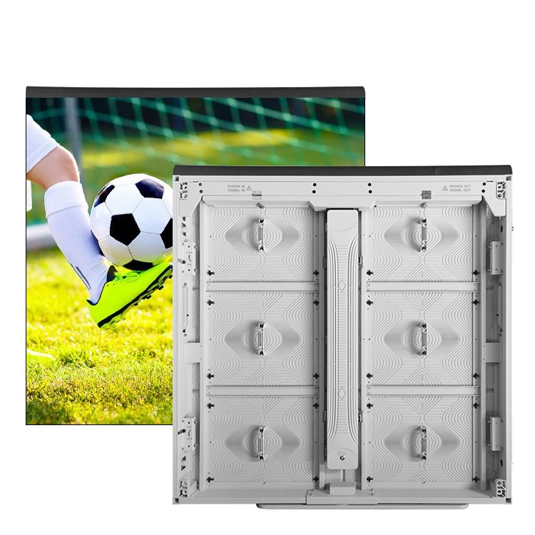 P8 Aluminium Chassis Module 480Mm*320Mm Athletics Meets Multiple Video Inputs Stadium Video Walls Perimeter Led Screen