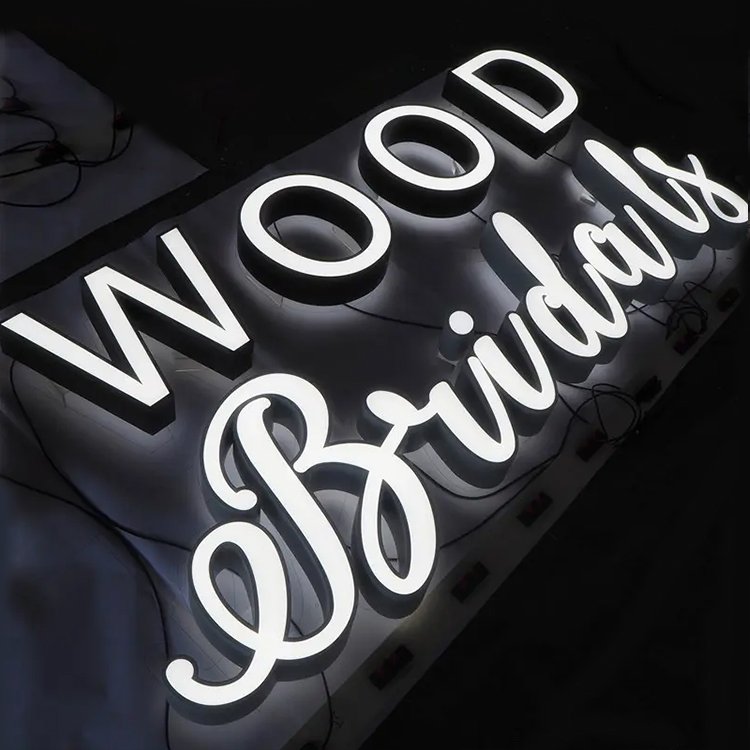 Illuminated Advertising Boards Illuminated Letters Custom Logo Office Business Signs Logo Outdoor