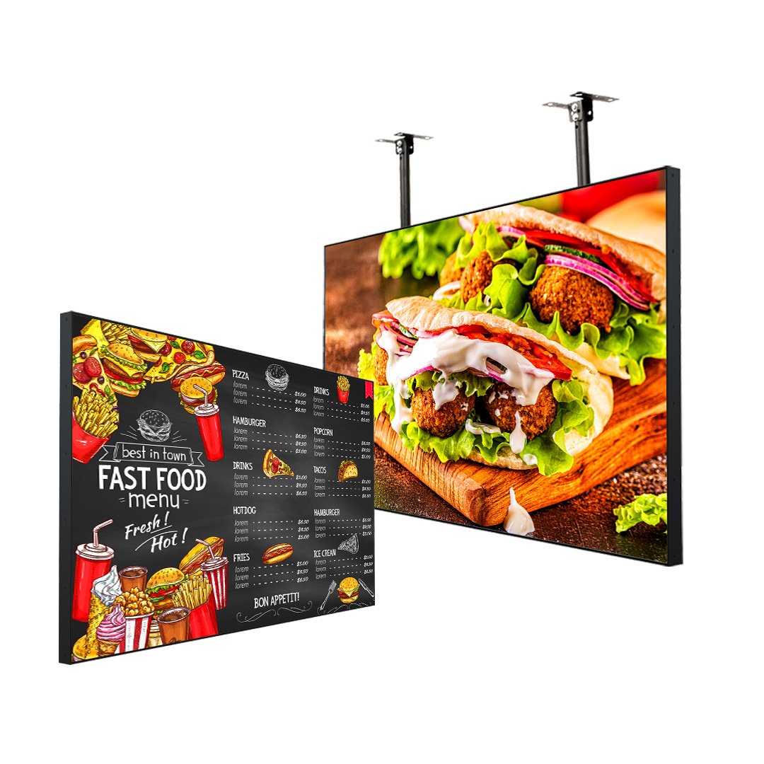Slim 4.5mm Bezel LCD Digital Window Display Digital Signage and Displays Lcd Advertising Display Digital Menu Board