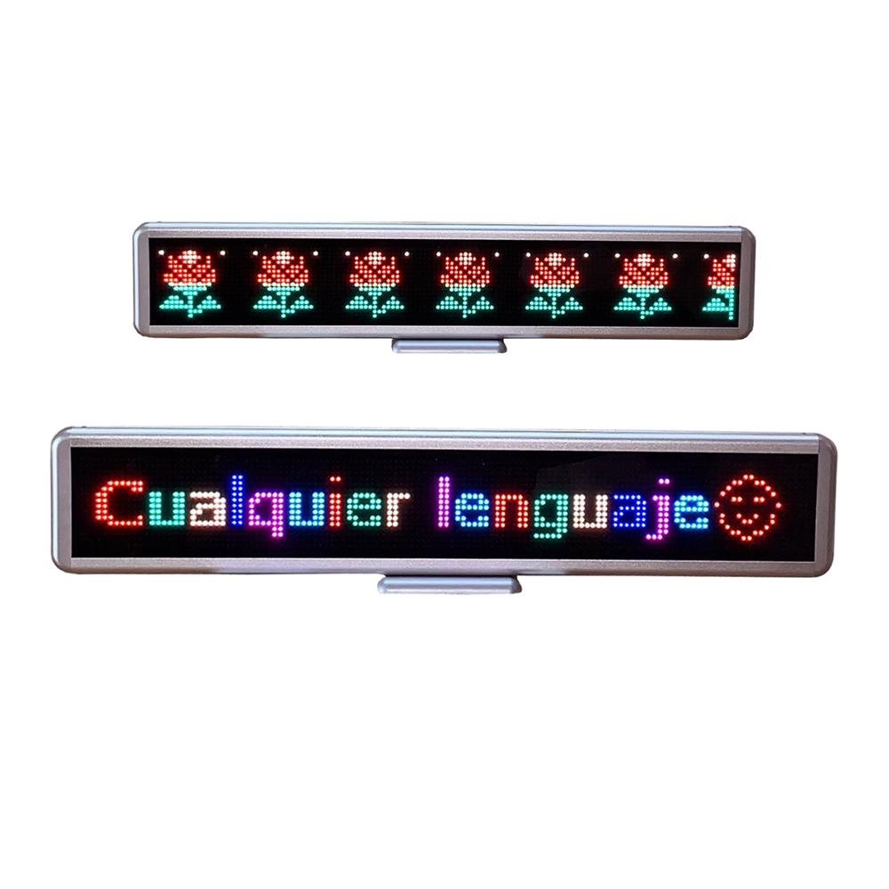 Color full led led menu display digital advertising screens displaying in any language