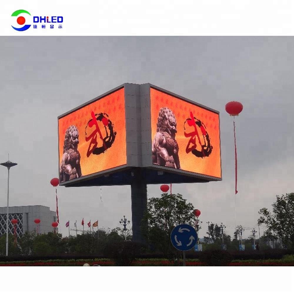 P6 P8 P10 Front Service Fixed Pantallas Exterior Video Wall Display Billboard Sign Board Signage Advertising Outdoor Led Screen