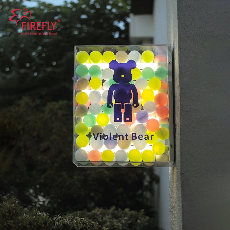 Outdoor Business Advertising Signage 3D Led Sign Board Led Light Box