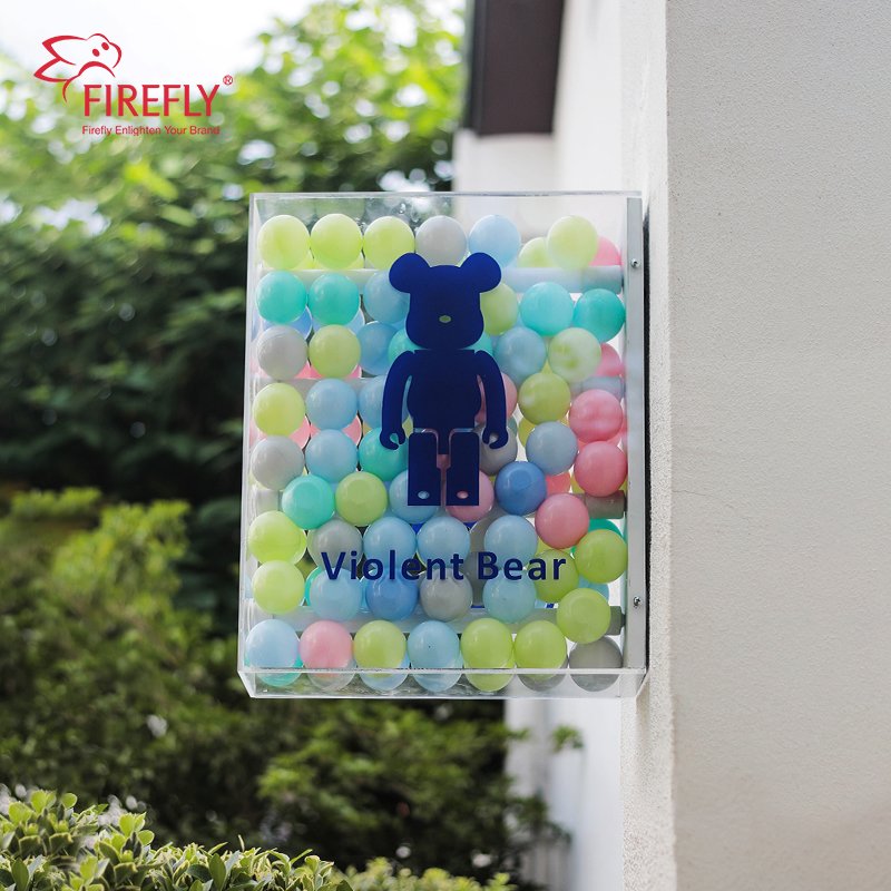 Outdoor Business Advertising Signage 3D Led Sign Board Led Light Box