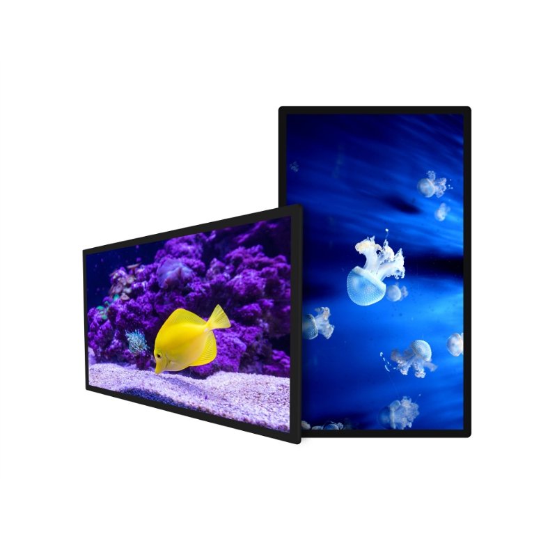 Slim Monitor Board Wall Mount Digital Signage LCD Panel Display Menu Indoor Advertising Screen