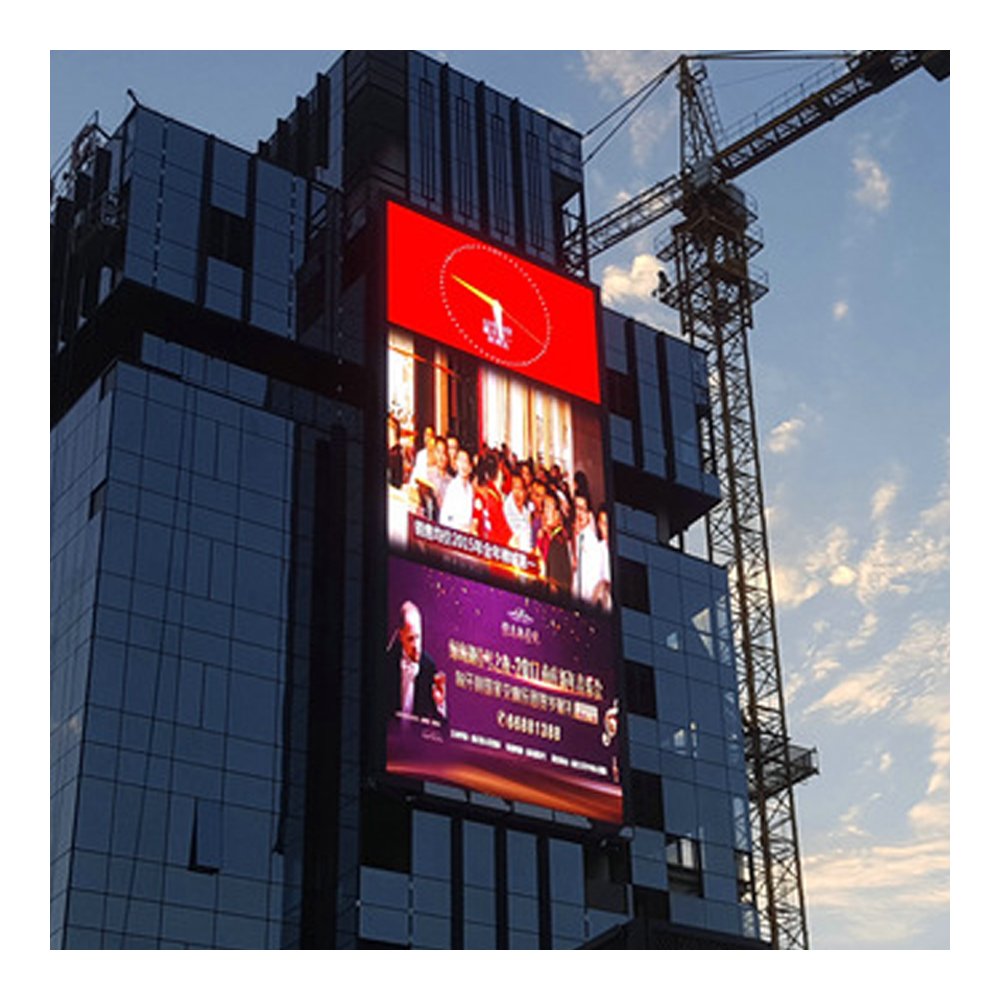 Large Outdoor Waterproof Advertising Matrix Panel Display Big Exterior Advertisement Signs Led Screen Video Wall Billboards