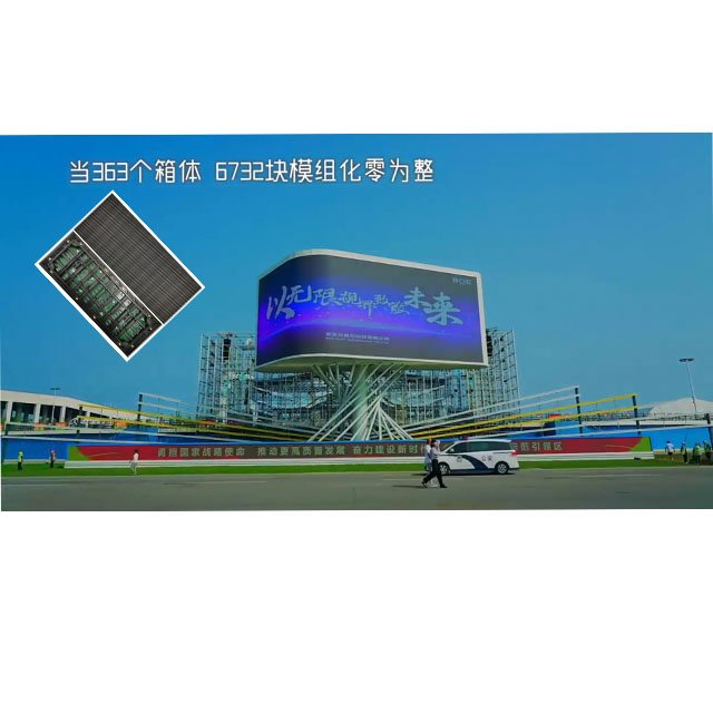 Full Color P8 Outdoor Advertising LED Screen Waterproof Programmable Sign Board Shopping Mall Education Subway Exhibition Hall