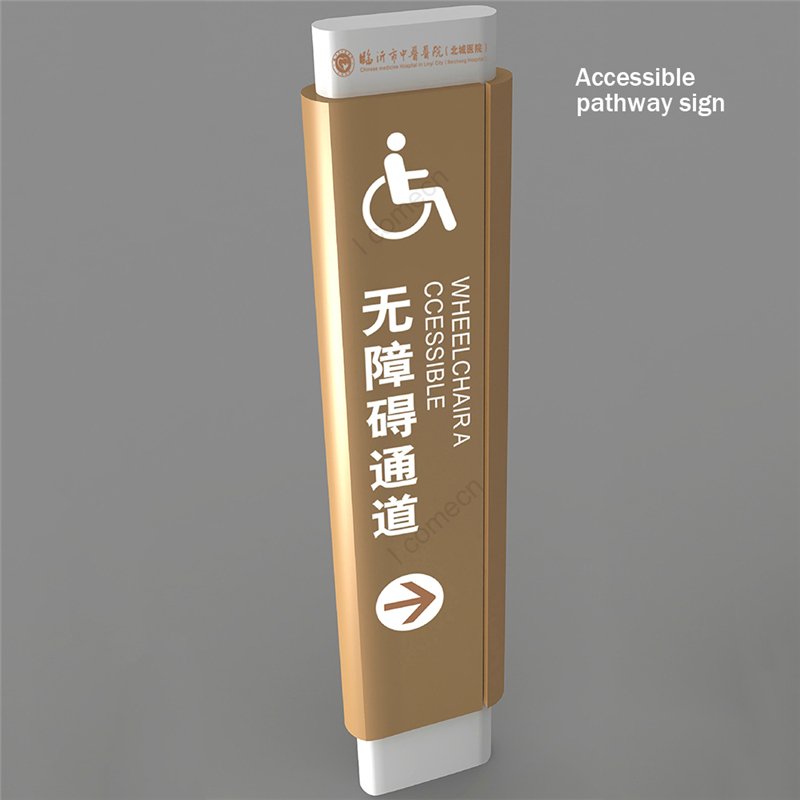 Suspending LED advertising light box nurse station hospital sign/hospital sign board design