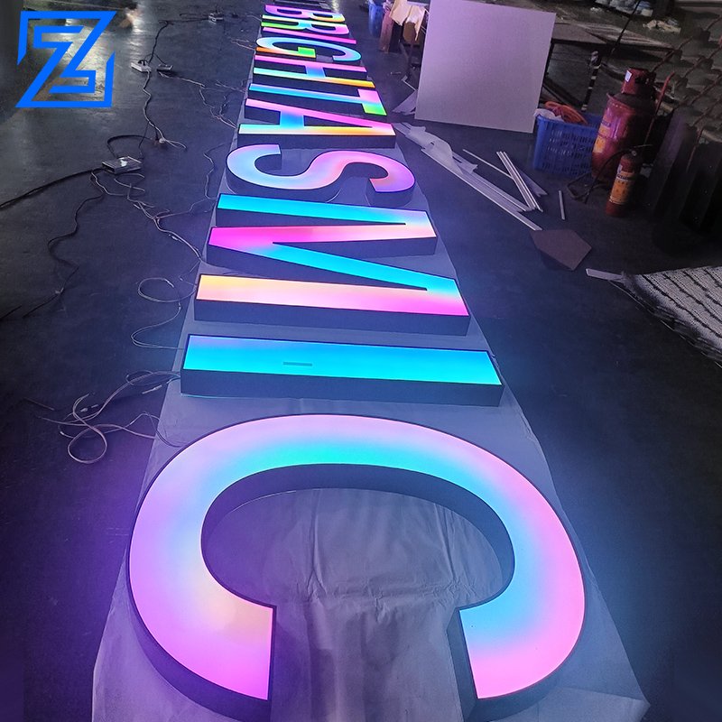 luminous custom 3d channel acrylic letters making advertising sign led light shop signboard 3d led name boards led letters sign