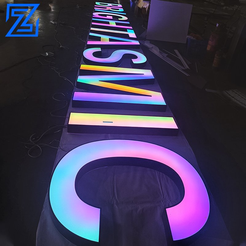 luminous custom 3d channel acrylic letters making advertising sign led light shop signboard 3d led name boards led letters sign