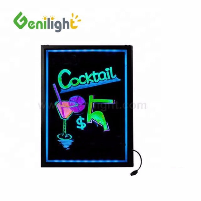 Flashing Full Color RGB LED Advertising Illuminated Writing Sign Board