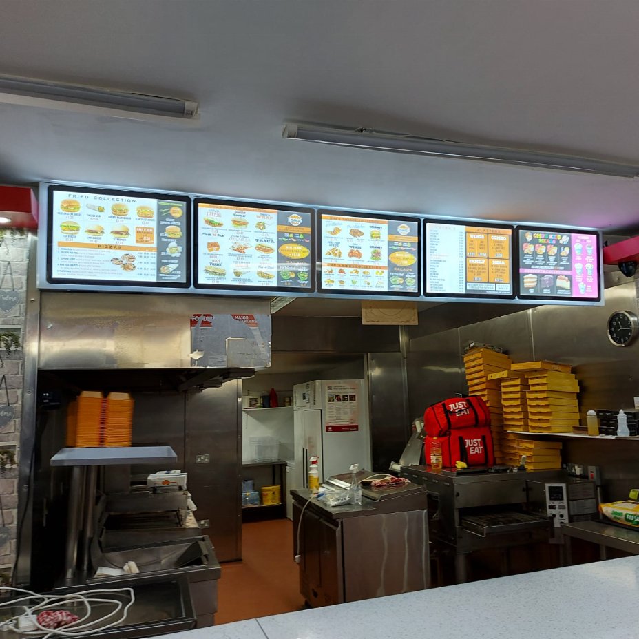 a2 a3 wall mounted publicity acrylic sign picture poster frame display light box led ice cream advertising pizza menu board