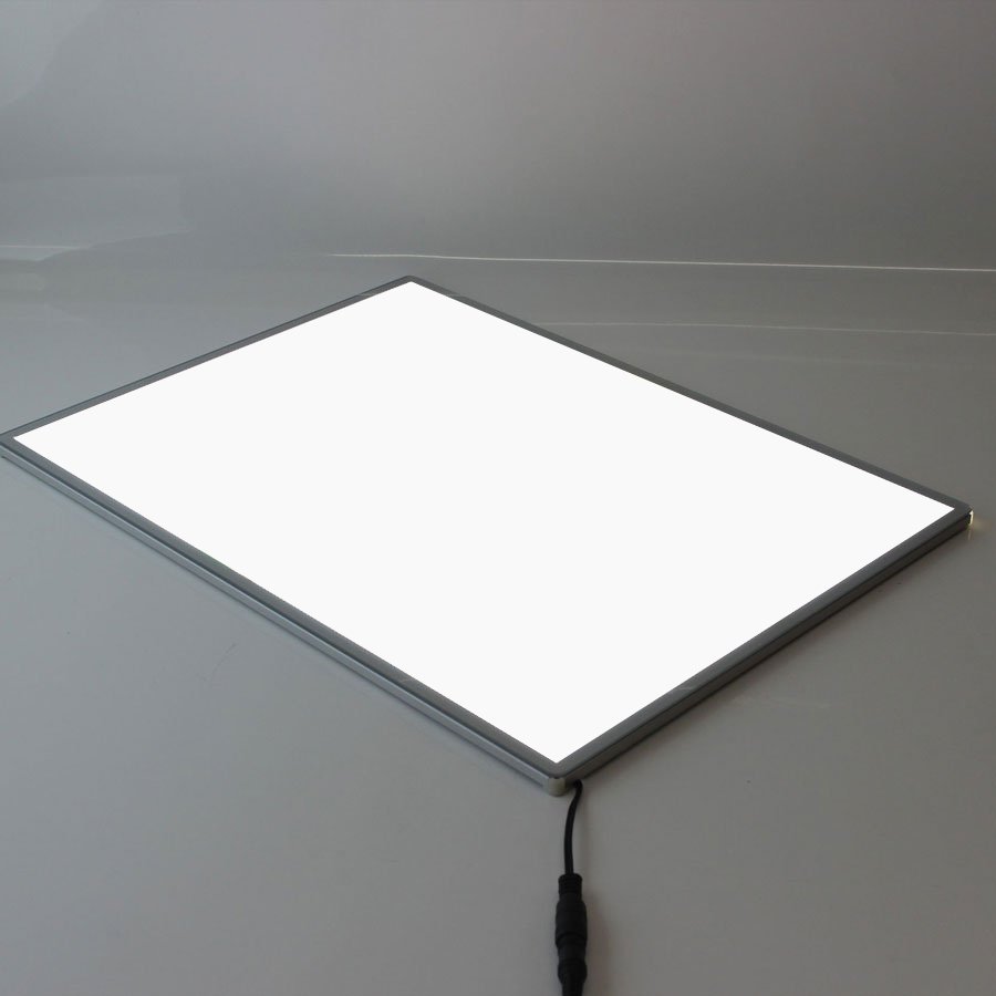 Restaurant menu display indoor led light box signage aluminum advertising stand boards light box