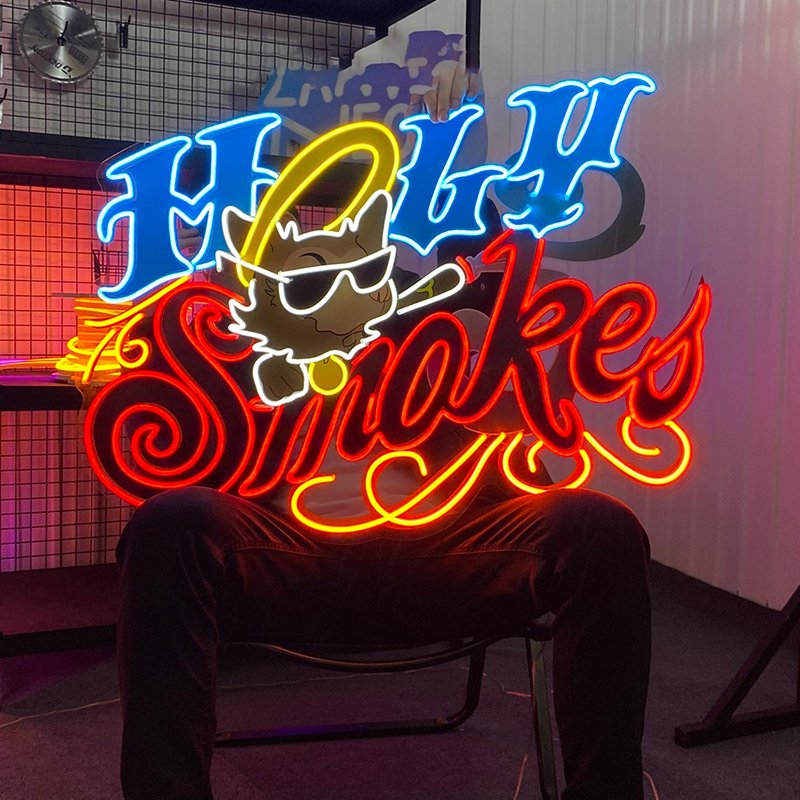 Drop Shipping Custom Logo Neon Light Wedding Sign UV Printed Custom Neon Sign Business Logo Neon Name Sign Advertising Board