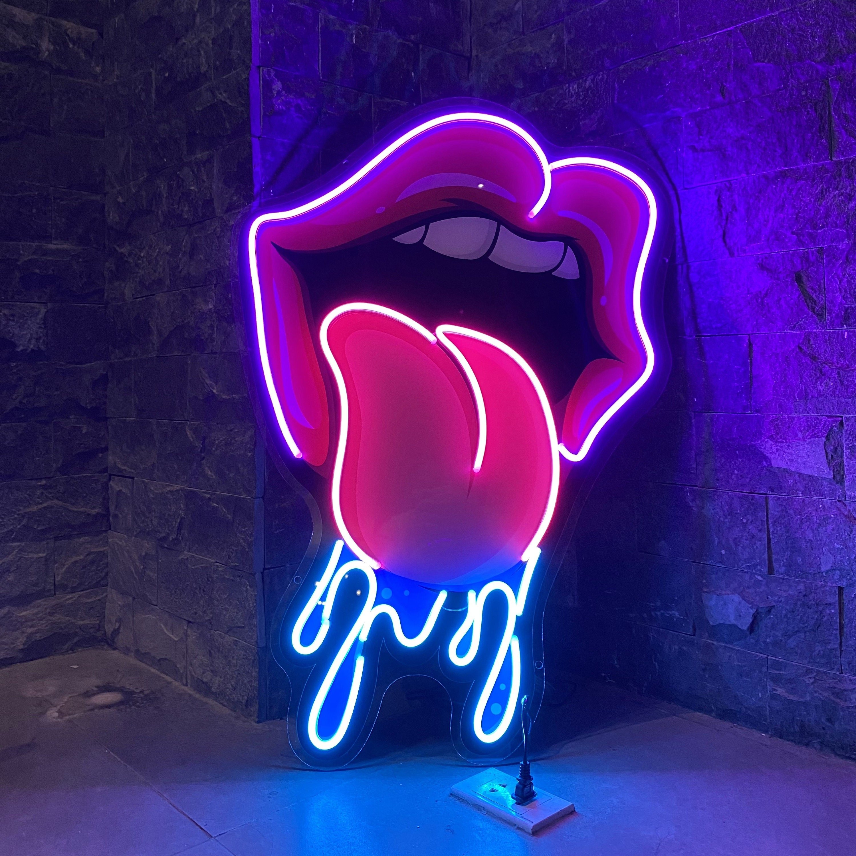 Drop Shipping Custom Logo Neon Light Wedding Sign UV Printed Custom Neon Sign Business Logo Neon Name Sign Advertising Board