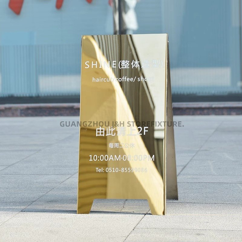 High quality portable advertisement boards new design advertising light box wall outdoor billboard for sale