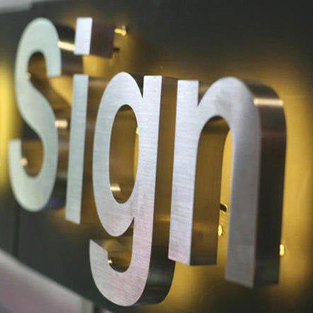 3d led logo light sign custom backlit letter shop store led sign board outdoor advertising led signs custom