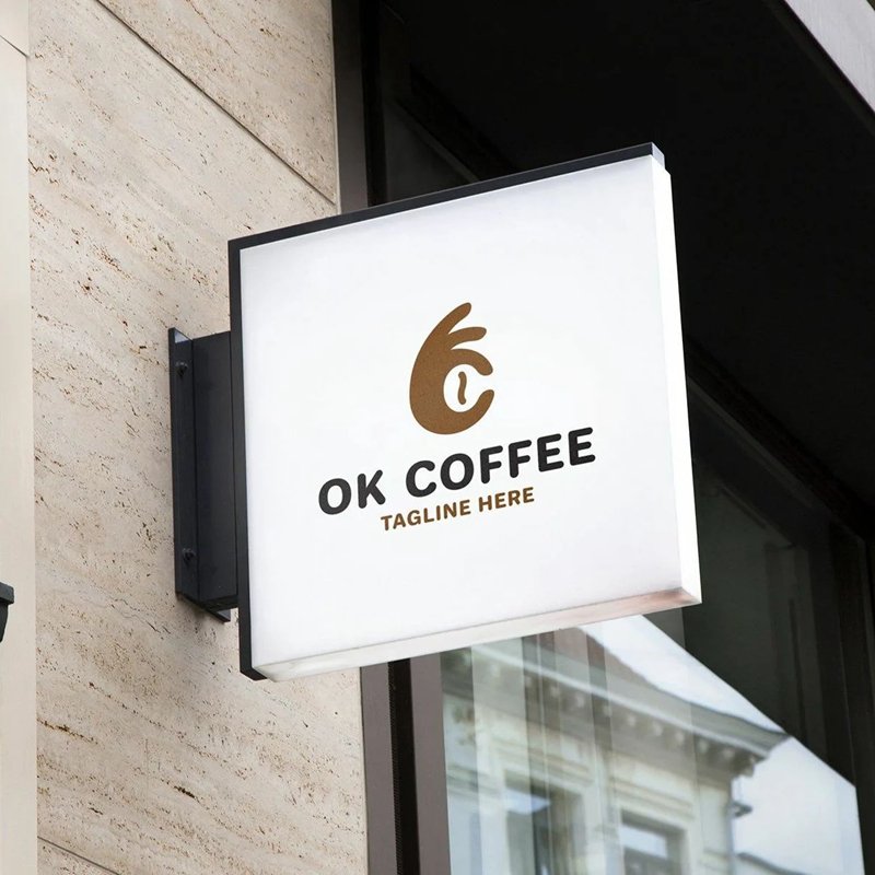 Outdoor Round Acrylic Light Box Sign Display Led Lightbox Wall Metal Frame Signage Signboard 3D letter Advertising Sign Board