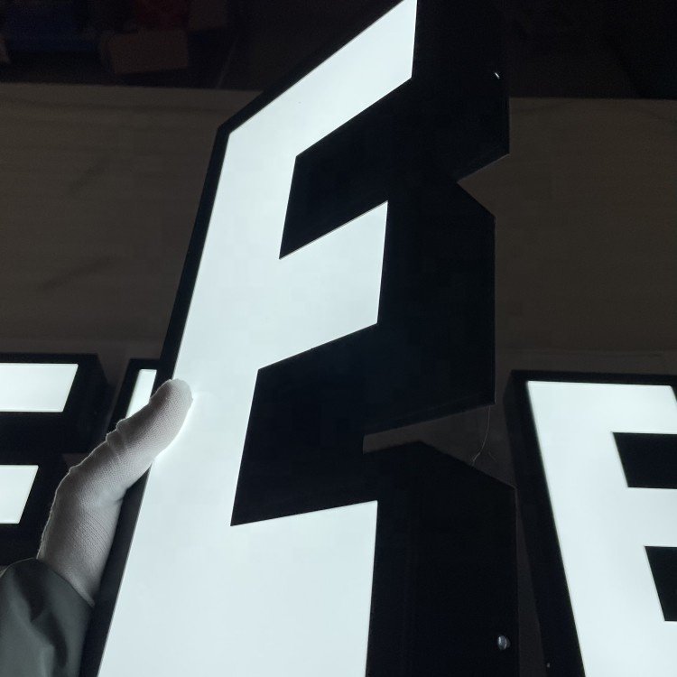 Outdoor Led Sign Board Advertising Logo Waterproof Business Signage Shop Name Led Letters For Outdoor Stores