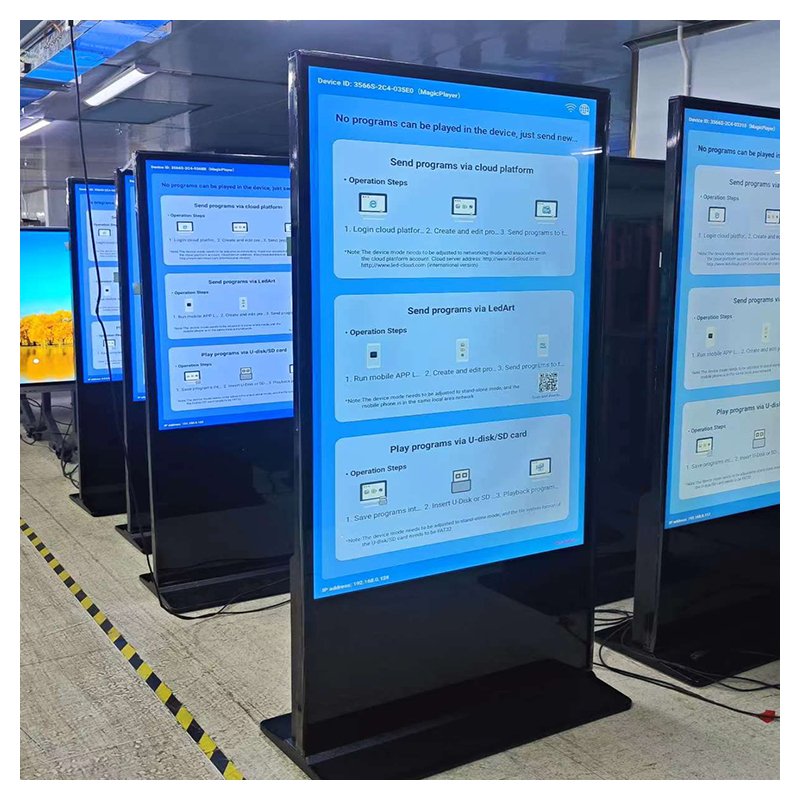 43 50 55 65 inch LCD Digital Signage and displays HD Poster lcd kiosk 4k indoor advertising player HD touch screen kiosk