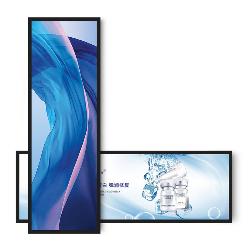 37 inch ceiling mounted high brightness ultra wide bar stretched advertising screen and lcd monitor