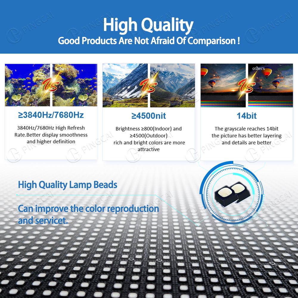 P3.91 Outdoor Fine Pixel LED Rental Display Stage Giant Video Wall LED Panel LED Board