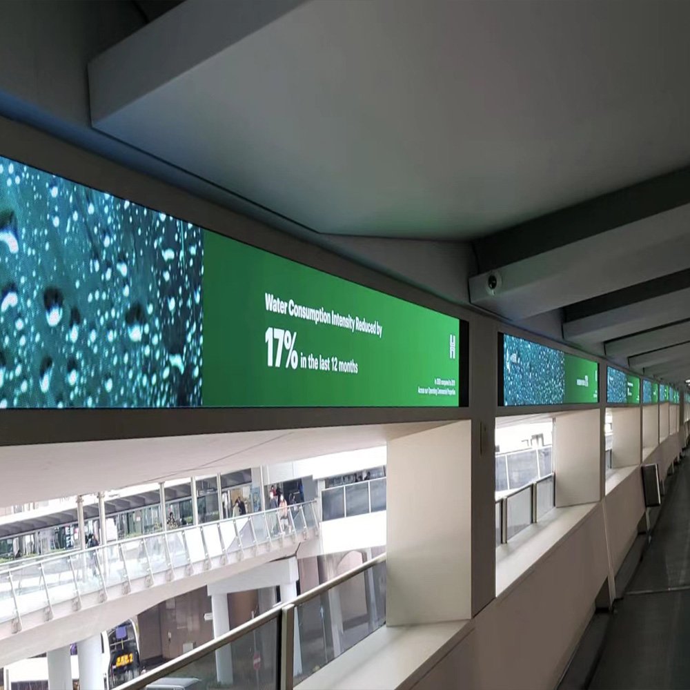 Factory Moveable Indoor P1.8 P2 P2.5 Various Size High Brightness Digital LED Advertising LED Poster Display Screen