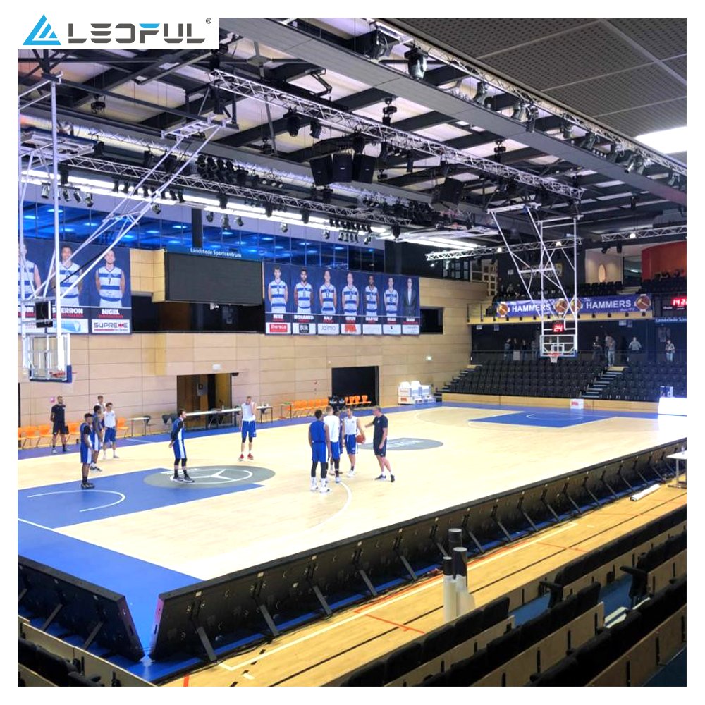 High Brightness Outdoor 960X960MM P5 P6.67 P8 P10 P16MM LED Advertising Sports Football Perimeter Stadium LED Display Screen