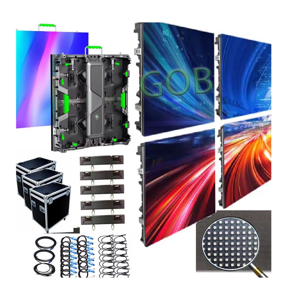 Brand New High Quality Church High Brightness LED Display Screen Board P3.91 Outdoor LED Stage Video Wall Rental