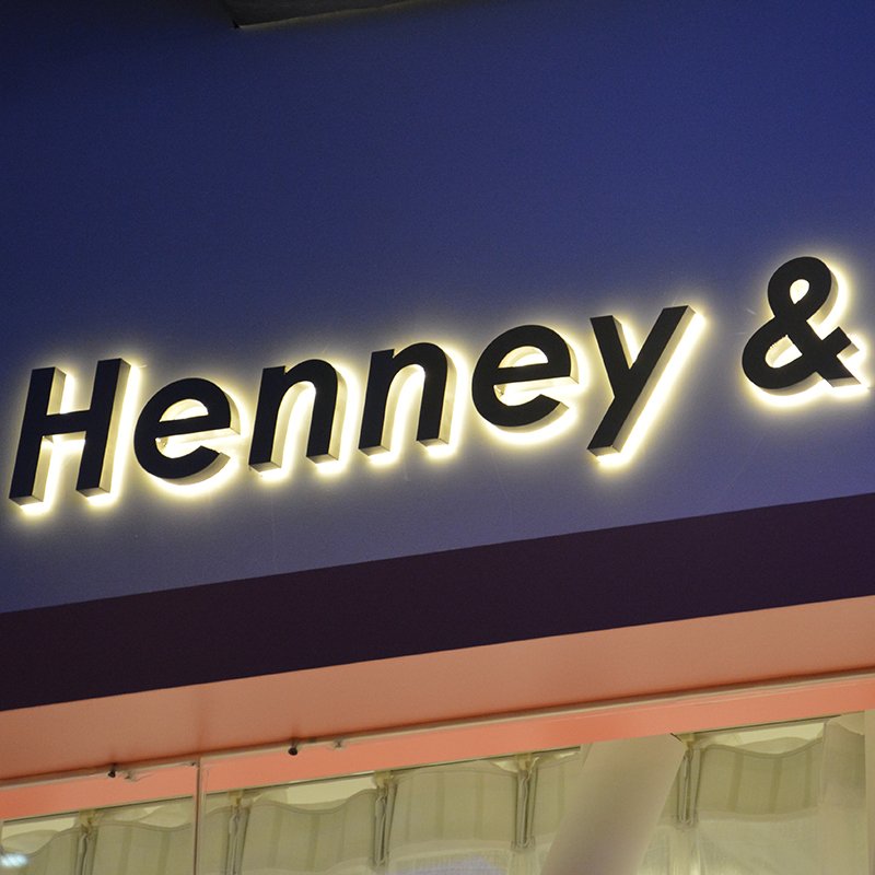Business Custom LED Sign Board Backlit Channel Letter Words Led Channel Letter Signs for Shop Advertisement White Light Effect