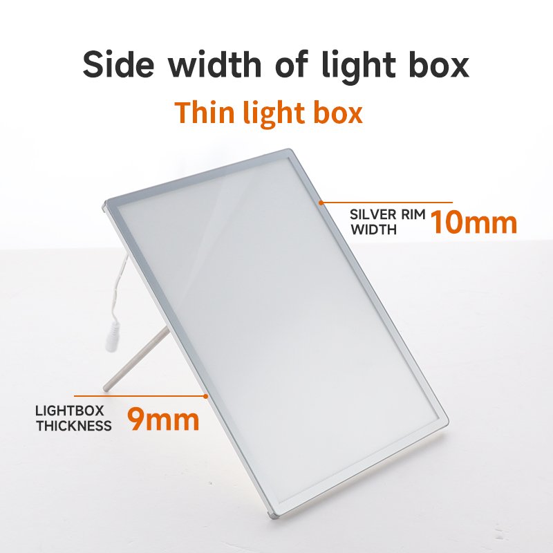 Big Size Aluminum Frame Led Advertising Light Box Menu Board A1 A2 A3 A4 A5 Restaurant Menu Display LED Menu Light Box