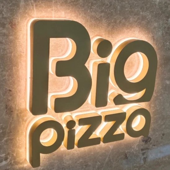 High-End Commercial LED Backlit Letters Sign Illuminated Letters for High Visibility
