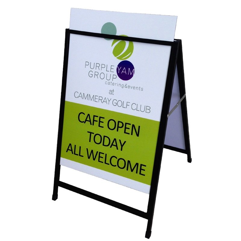Advertising display board