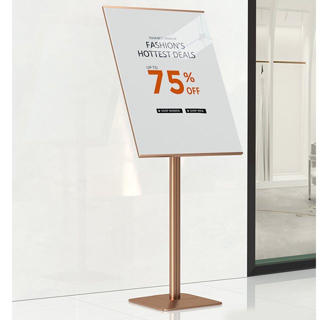 Popular Sold Wholesale Gravity Display LED Advertising Light Board Portable A4 Frame Outdoor For Road Signs