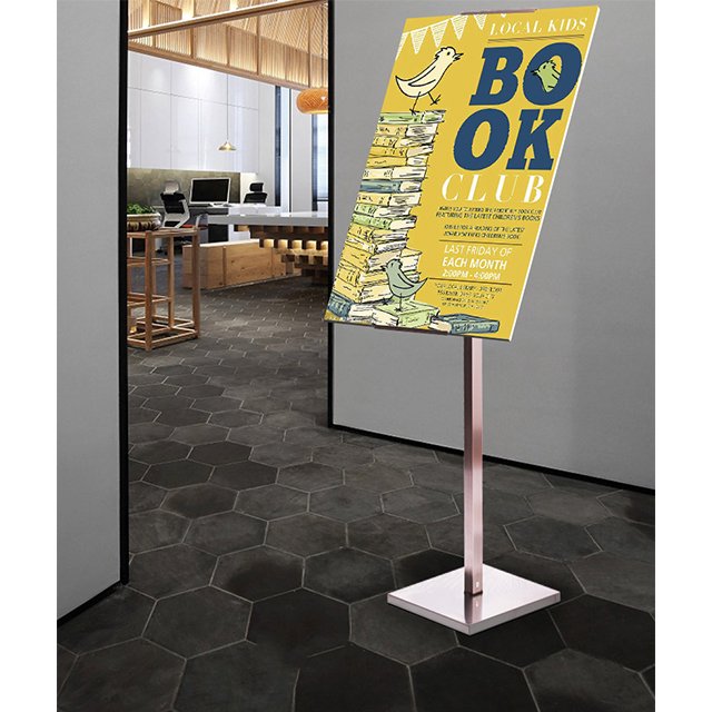 Popular Sold Wholesale Gravity Display LED Advertising Light Board Portable A4 Frame Outdoor For Road Signs