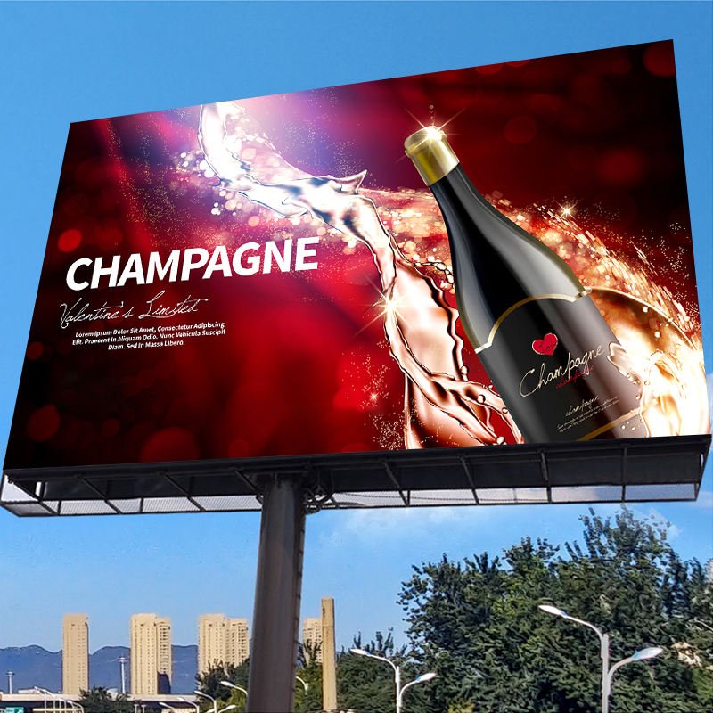 Maxcolor P10 Easy Installation LED Screens Commercial Advertising Bill Boarding P10 SMD Outdoor LED Display
