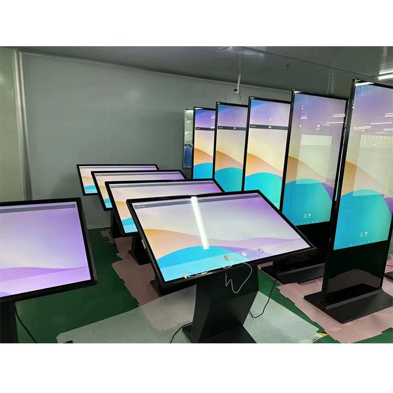New Floor Standing interactive floor kiosk Touch Screen 32/43/55Inch Information totem For Shopping Mall Marketing advertising