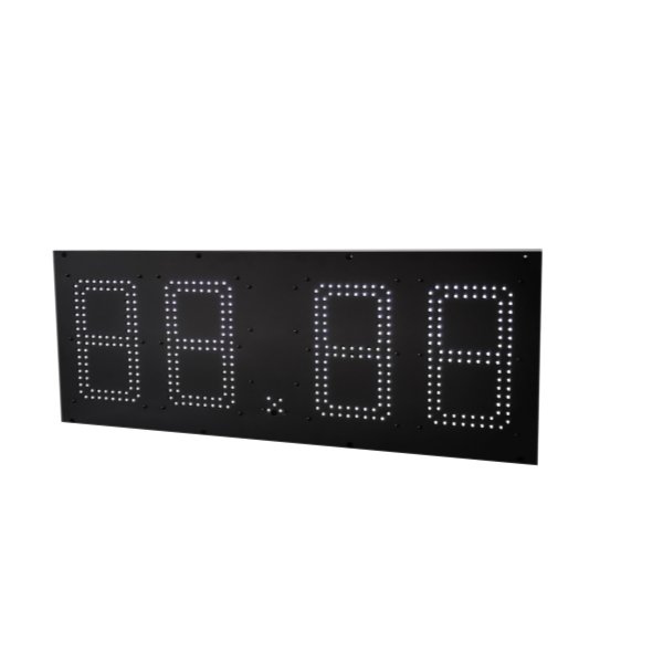 Outdoor led advertising price display four digit number oil price sign led gas station price display for gas station