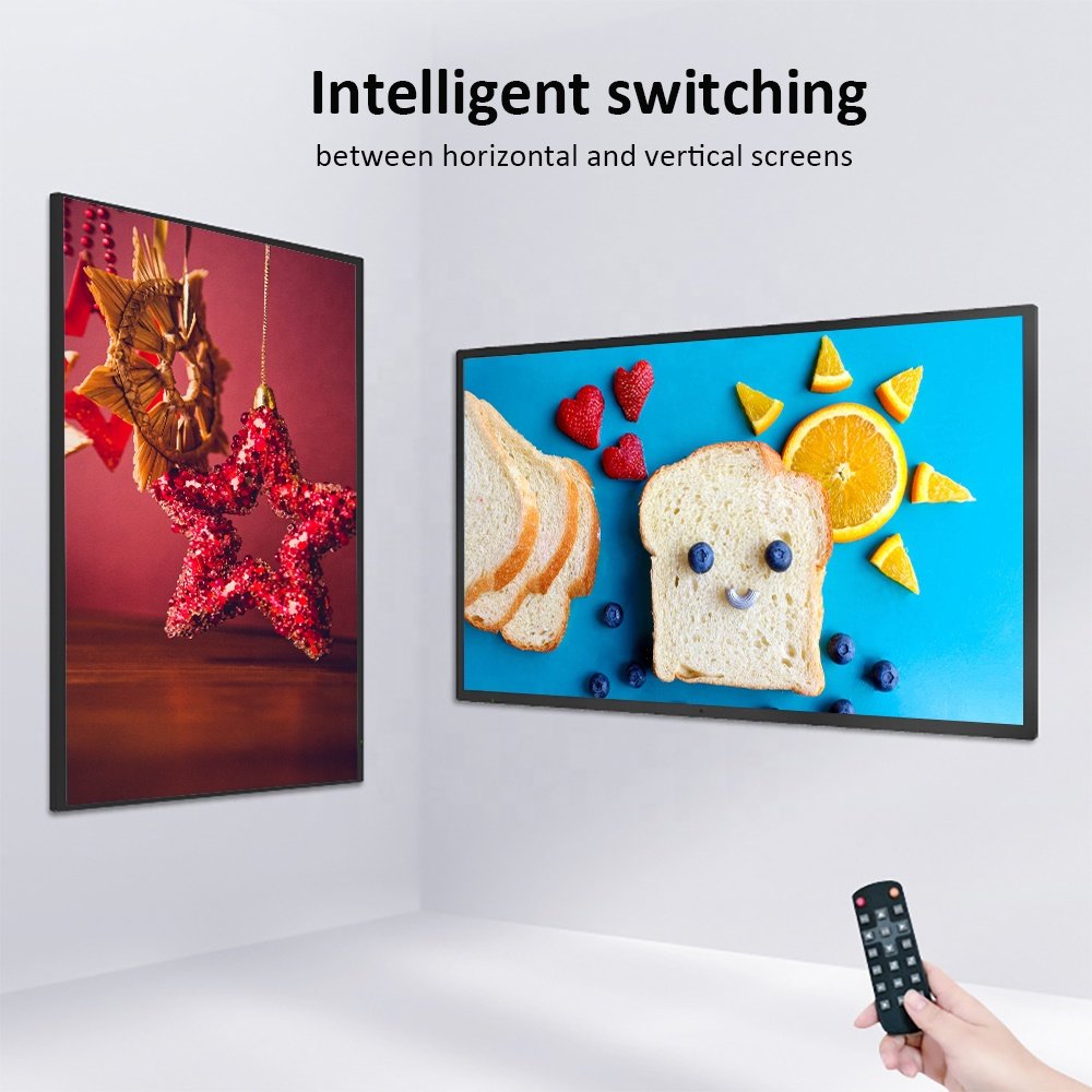 21.5 Inch Wall-Mounted Android Advertising Display LED Digital Signage LCD Screen Capacitive Aluminum advertising board