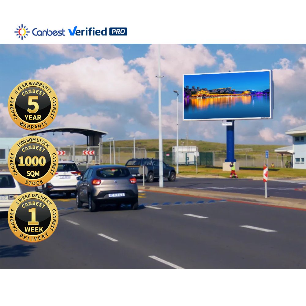 Outdoor P10 96*96 Commercial Led Display Board Screen Signage For Rooftop Advertising P5 Corner Smd Panel Publicidad Led Price