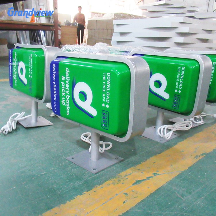 2020 advertising vacuum forming acrylic light box led sign board