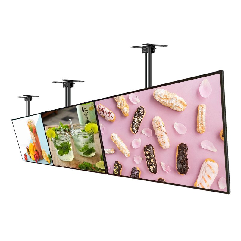 Wall Hanging Lcd Advertising Display Mcdonald'S Digital Menu Board For Restaurants Wall Mount Digital Signage