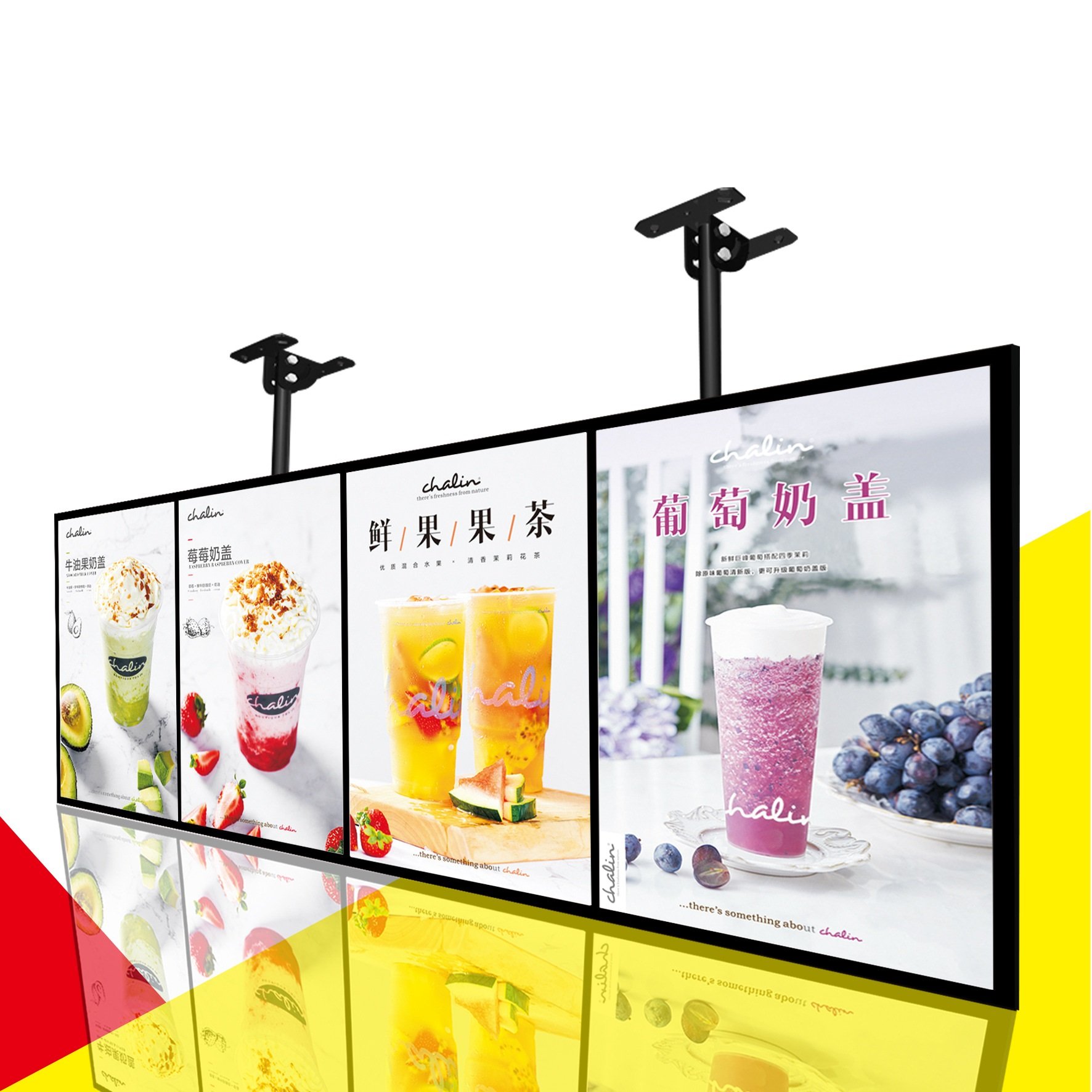 Factory supplier Led Sign Display Menu Board Display Restaurant Trade Advertising Light Box Menu Board Advertising Sign