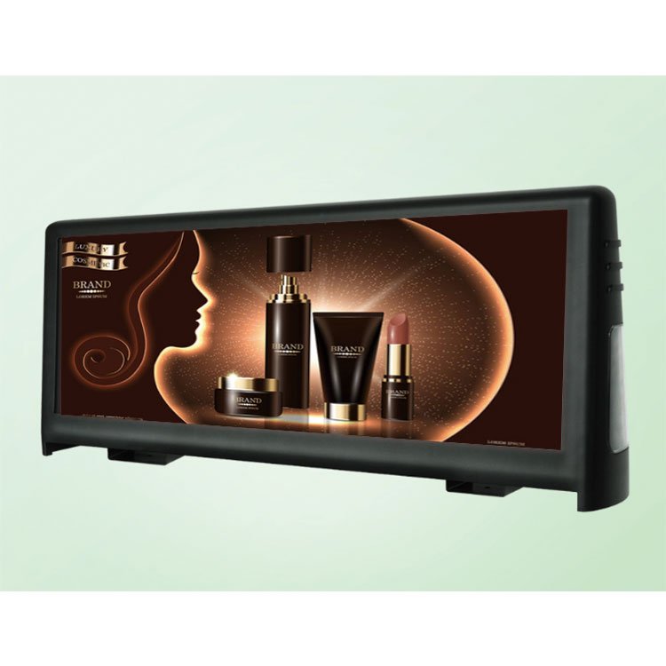 Customized car led advertising screen high protection full color waterproof car led display board